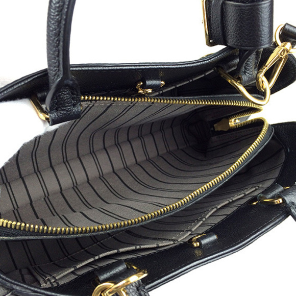 Louis Vuitton Emplant Montaigne BB 2way Noir Shoulder Bag - Picture 6 of 7